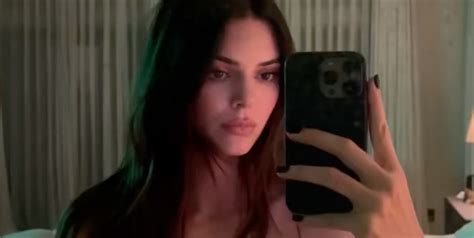 Kendall Jenner Shares Steamy Topless Video and .